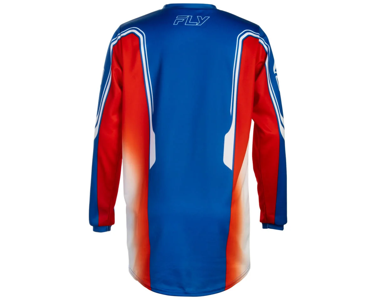 Fly Racing Youth F-16 Raze Jersey (Red/White/Blue) (Youth L)